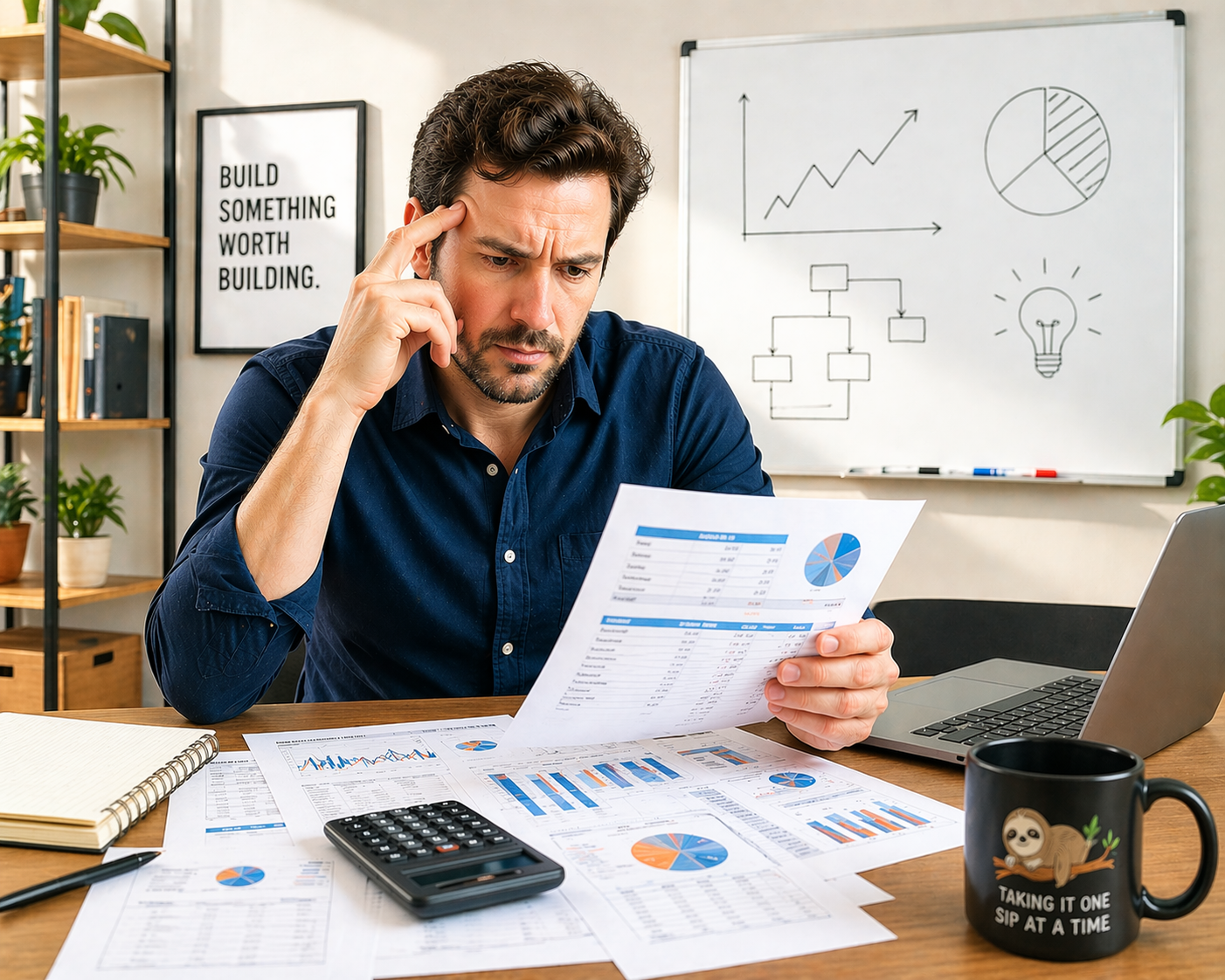 We think we are profitable — but where is the money?